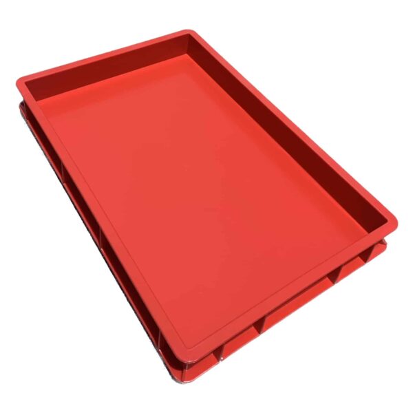 Genus Dei Pizza Dough Box 24"x 16" x 3" Red Color